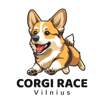 Corgi Race Vilnius 2025 badge