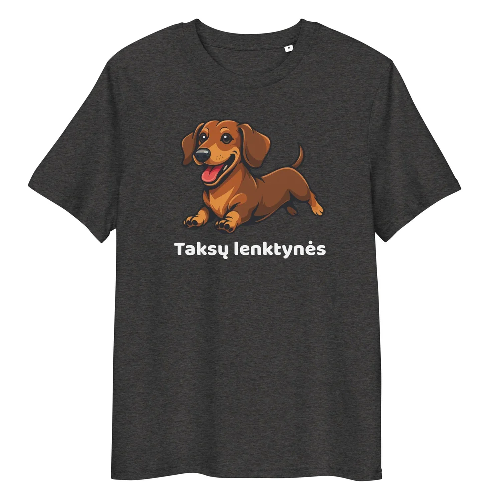 Ekologiškos medvilnės marškinėliai / Taksų lenktynės